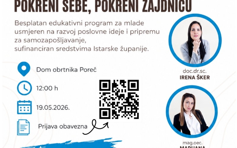 Plakat Pokreni sebe pokreni zajednicu 2026